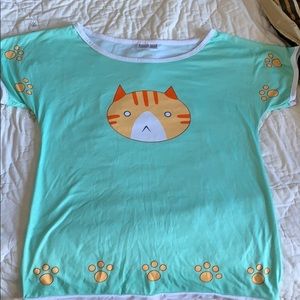 Cosplay anime Tshirt.